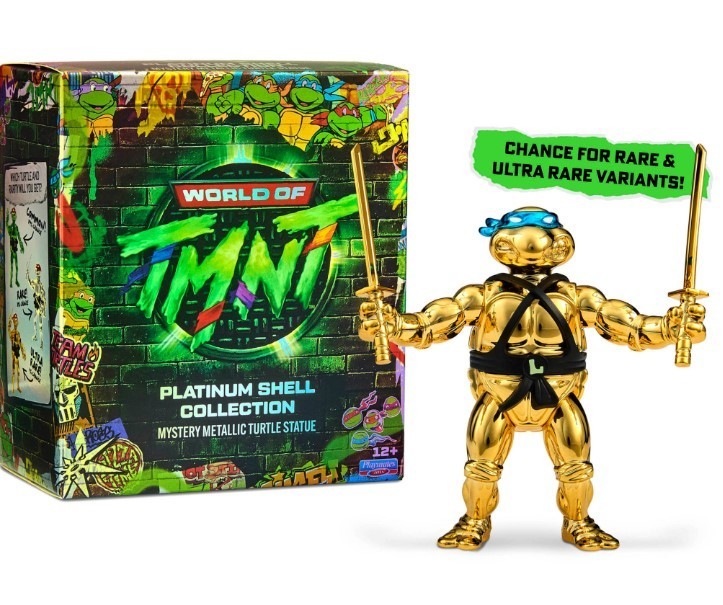 SDCC 2026 TMNT Platinum Shell Collector BLIND Box Action Figure- UCC *PRESALE*