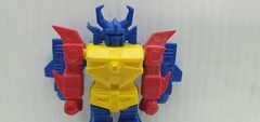 Robot Keishi Gomme Retro 7.5cm Figure Rubber Build Used Multicoloured READ
