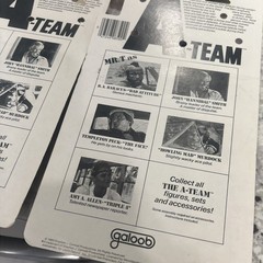 THE A TEAM 1983 GALOOB * HANNIBAL * MR. T * MURDOCK * TEMPLETON PECK * Toys R Us