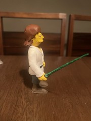 The Simpsons Custom Figure Luke Skywalker / Mark Hamill Rare Toyfare