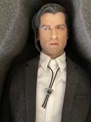 Rare Custom Mina Yu Sinag Iris John Travolta Pulp Fiction Vincent 1/6 Figure