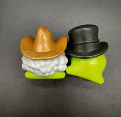 SEND RANDOM 4pcs Cartoon Game CUT THE ROPE OM NOM Frog 5CM Figure Collection Toy