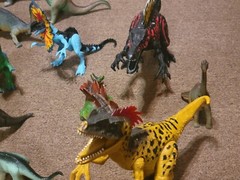 Lot of Vintage JP Action Figures Kenner Brands & More Dinosaurs Lot Mixed