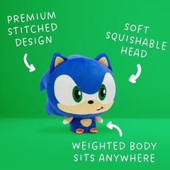 Cute 5″ Sonic Hedgehog Reversible Plushie – Cuddle & Express Emotions