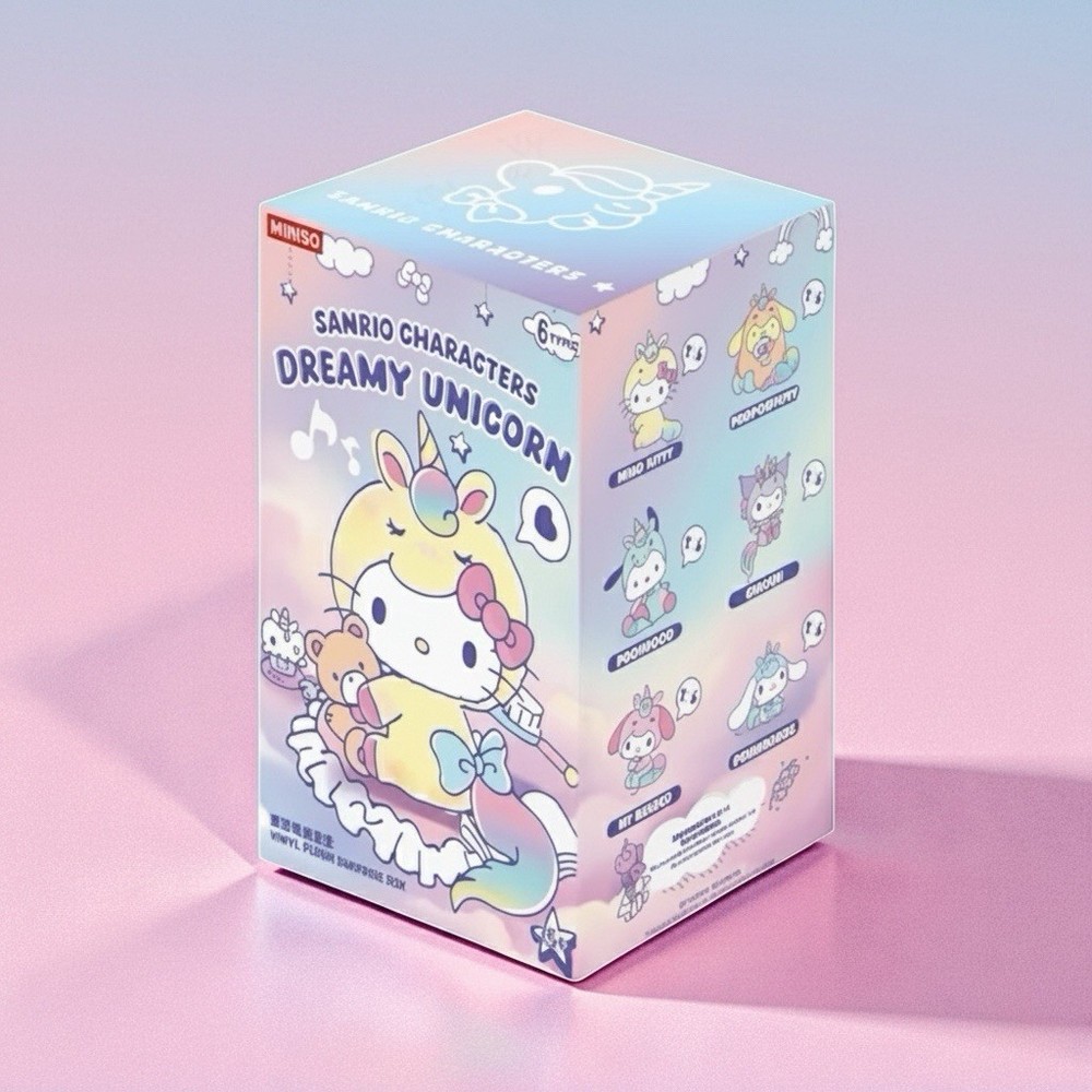 MINISO Sanrio Dreamy Unicorn Series Blind Box Vinyl Plush Figure – Authentic