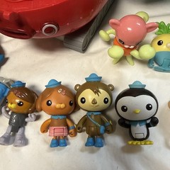 Large Lot Octonauts Octopod 12 Figures Vehicles & Accessories *See Description