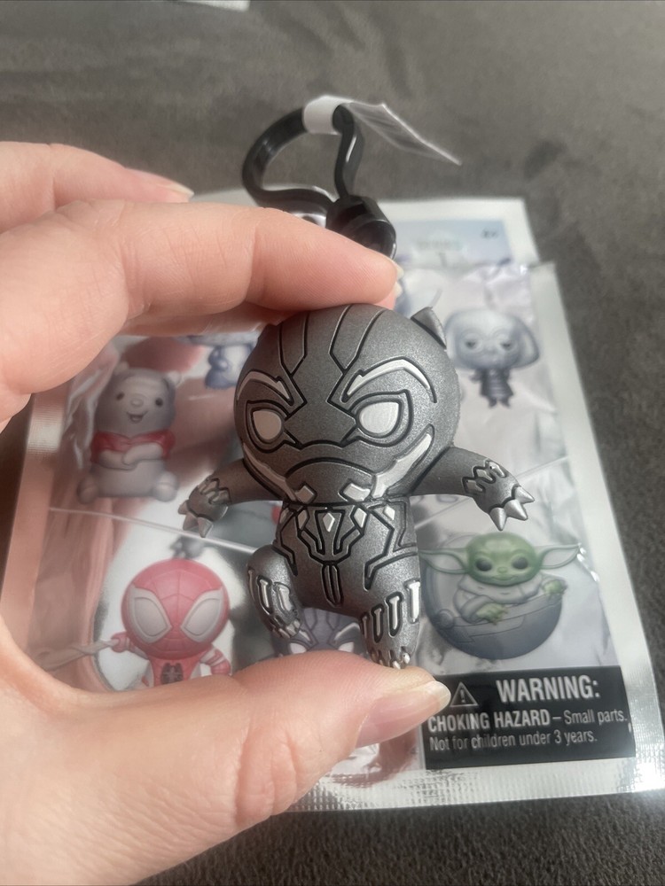 Disney 100 Series 1 Figural 3D Bag Clip – Black Panther