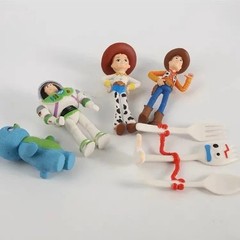 7Pcs Toy Story 4 Action Figures Set Woody Buzz Jessie Forky Model Doll – no box