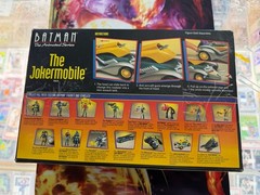 Vintage Kenner Toys DC Jokermobile With Joker Figure and Box