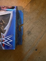 WWE Elite Flashback Rocky Maivia Mattel Action Figure WWF The Rock Damaged