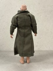 SU-CH-LTC-S-GN: 1/12 Green Wired Trench Coat for 6 inch action figure