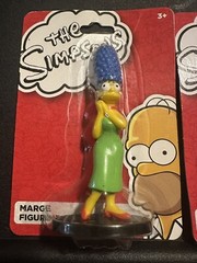3 The Simpsons Figurine Lot Marge Maggie Lisa W/ Saxophone 2015 Monogram