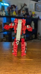 Transformers War For Cybertron WFC Kingdom Voyager Class Inferno Missing Gun