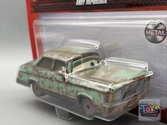 Disney Pixar Cars ANDY VAPORLOCK Metal Series Red Card 2022
