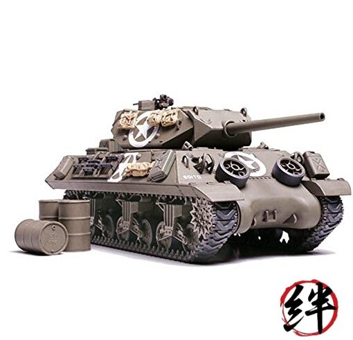 Tamiya 1/48 Military No. 19 U.S. Army M10 Tank Destroyer Mid-Type Plastic Model