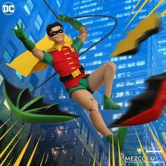 1PCS Mezco Toys One:12 Batman Robin Golden Age Edition Anime Action Figure in S