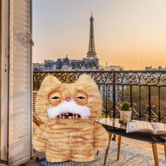 Fuggler 🐱 Alley Cats STINKFACE 🐱 NEW 9″ Fast Free Ship! Funny! Ugly! Cute