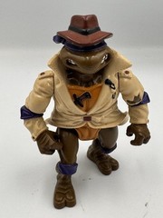 1990 TMNT Teenage Mutant Ninja Turtles UNDERCOVER DON With Accessories ￼