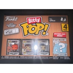 Funko Bitty POP! The Office Dwight Schrute Erin Hannon Michael Scott 4 Pack