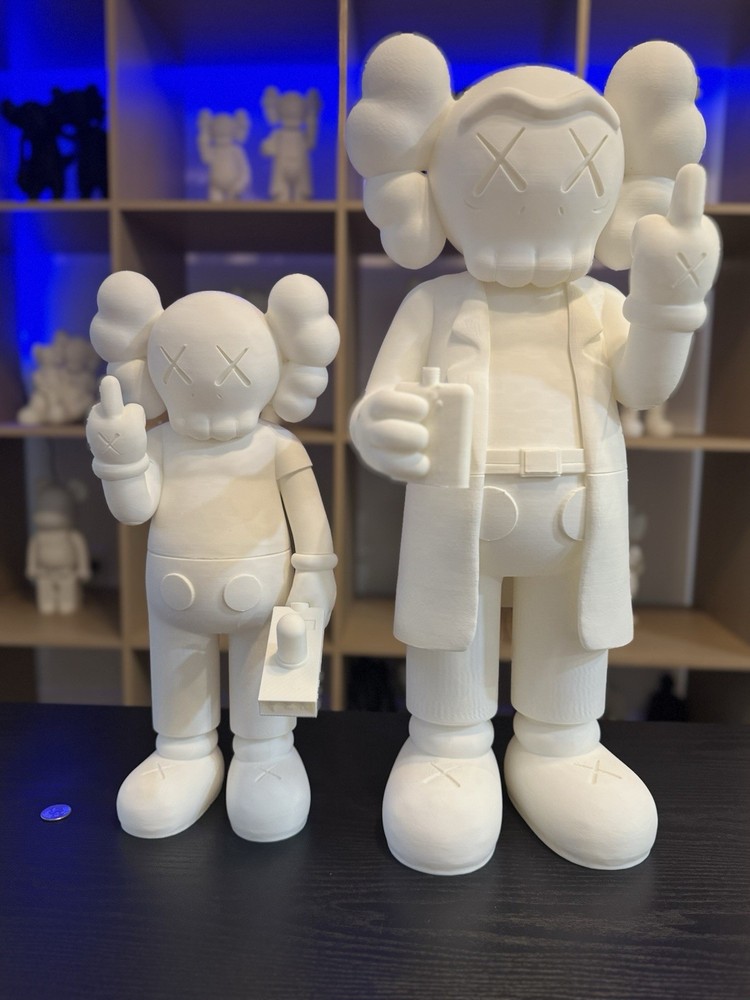 LARGE Kaws Themed Rick And Morty 2 Feet Tall Figurine Display Are Statue Home