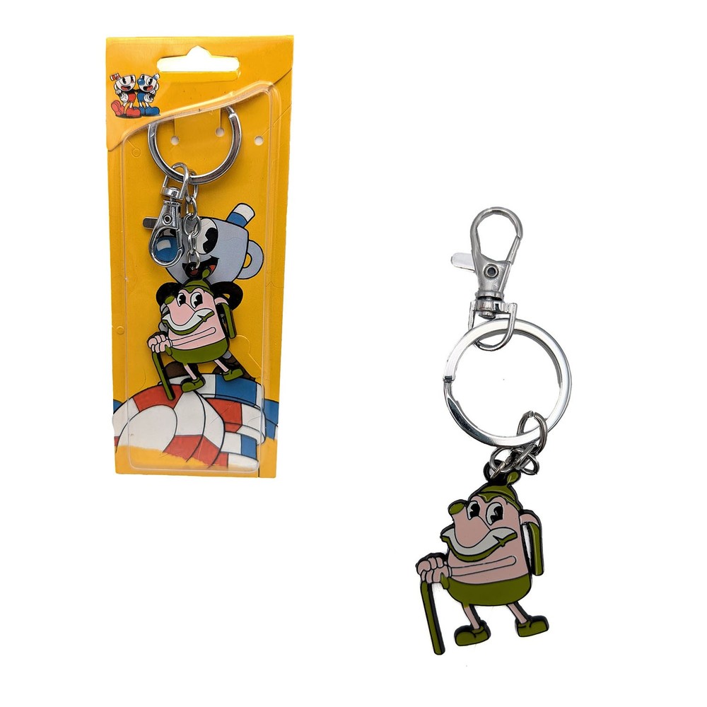 ELDER KETTLE Cuphead 1.5 in. Key Chain (Video Games KeyChain Charm Pendant)