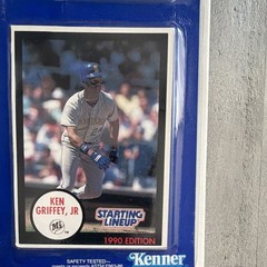 Kenner Starting Lineup Ken Griffey Jr 1990 Edition MLB Figure w/ Collectors Card