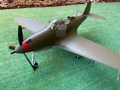 1:18 scale P-39 Airacobra Model Kit-Disassembled and Unpainted