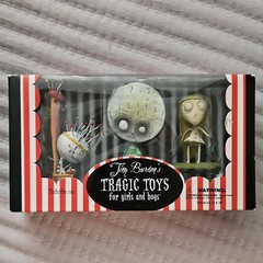 Tim Burton Tragic Toys for Girls and Boys Figure Set, Ages 14 & Up