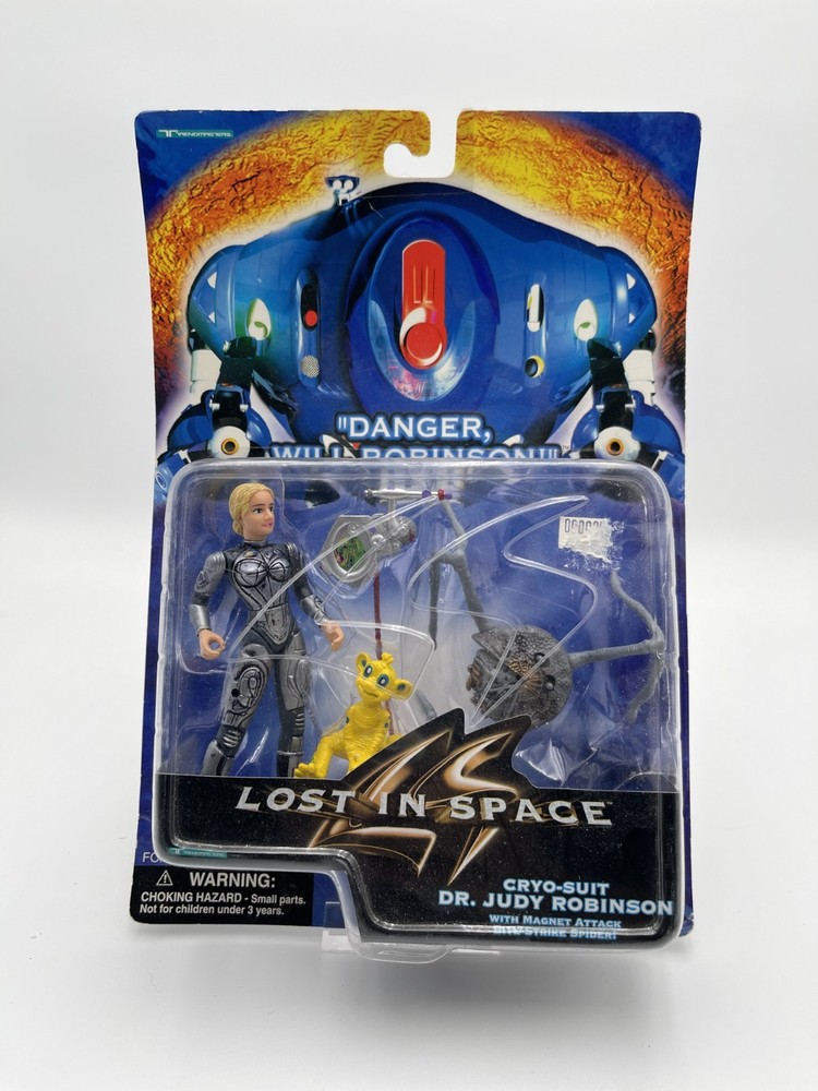Vintage 1997 Lost in Space Dr. Judy Robinson Cryo-Suit Action Figure Sealed