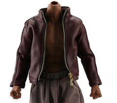 1/6 Short Coat Casual Leather Jacket Fit 12” Action Figure