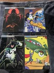 Dc Multiverse Collectors Edition Superman, Batman, Penguin, And Abyss