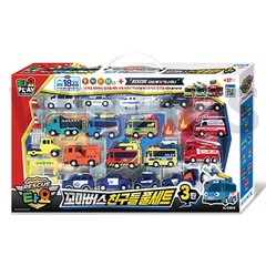 Tayo Little Bus Special Rescue Friends 18pcs Mini Car Full Set 3nd Tayo Toy