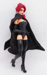 SU-C-GBQ: 1/12 Wired Black Cape for Marvel Legends Goblin Queen
