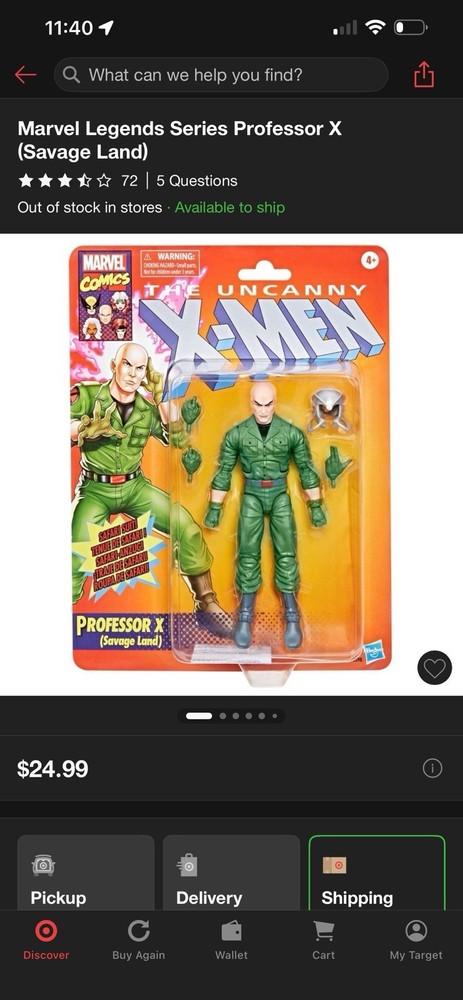 Marvel Legends Series, Professor X (Savage Land)
