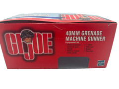 Hasbro 2000 12″ GI Joe – US Military 40mm Grenade Machine Gunner – NIB