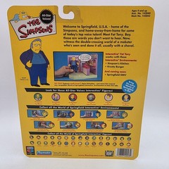 The Simpsons Fat Tony Action Figure Playmates 2002 World of Springfield New A2