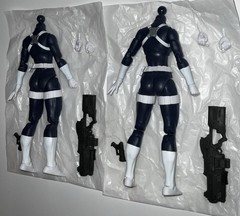 Marvel Legends SHIELD AGENT TROOPER 6″ Figure Body Lot of 2 NO HEAD Female Hydra
