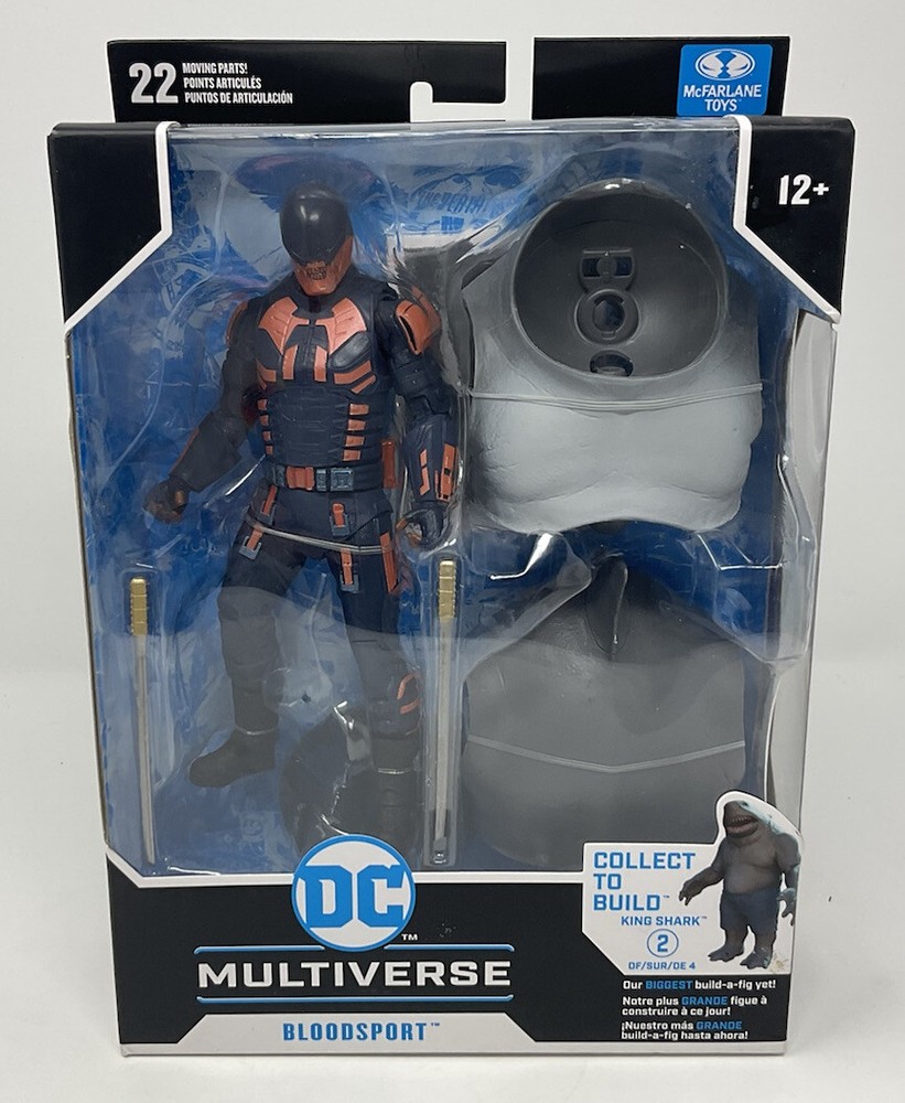McFarlane Toys DC Multiverse The Suicide Squad Movie Bloodsport Build-A-Figure