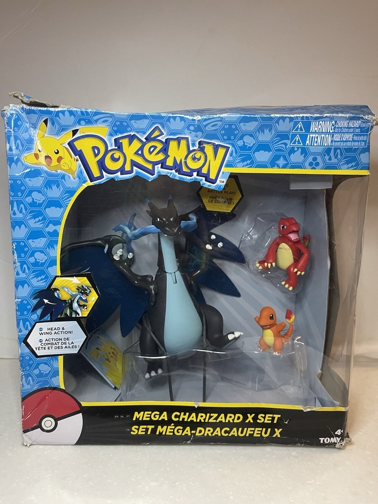 Pokemon Mega Charizard X Exclusive Figure 3-Pack Set “Charmander & Charmeleon”