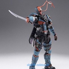 U·P·FINEGURES Deathstroke 1/12 Male Action Figure Model Collection with 2 Head