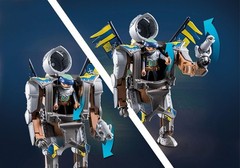 Novelmore Combat Robot Playset Multicolor Action Figure for Ages 4-10