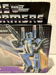 Transformers G1 DIRGE Complete w/ Insert and CUT BOX – WRONG SPECS (READ!)