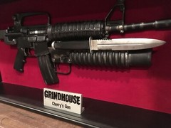 Planet Terror Grindhouse RARE “Cherry’s” Leg Gun & Display Case.