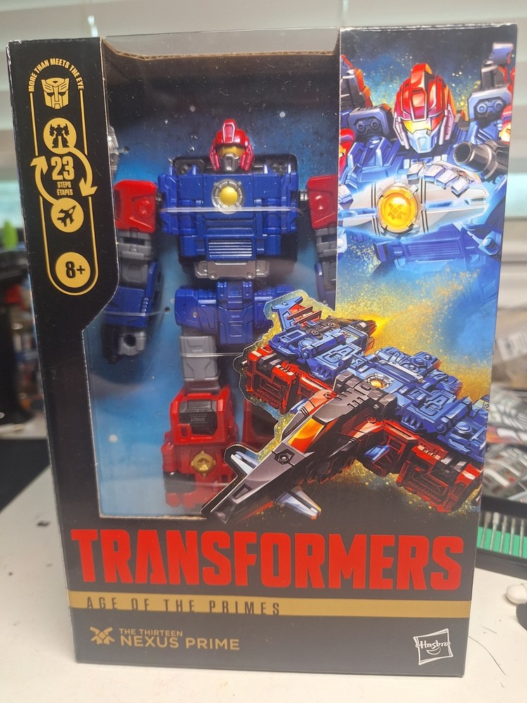 Transformers Age of the Primes Voyager Class The Thirteen Nexus Prime New Sealed