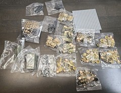 Army Buildable Mini-figure Soldier Lot 40 Solders + Accessories NEW SEALED BAGS