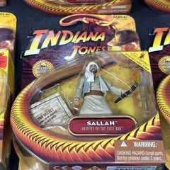 Indiana Jones Raiders of the Lost Ark 3 3/4″ Action Figures Lot of 6 New Sealed