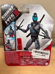 G.I. Joe Origins – Characters. Storm Shadow, Snake Eyes, Ninja Tech *DAMAGED PKG