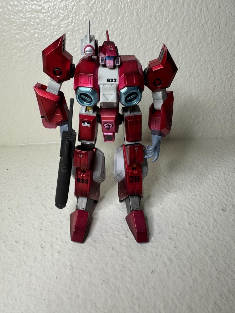 Robotech alpha fighter battloid/Rook Bartley type poseable metallic edition