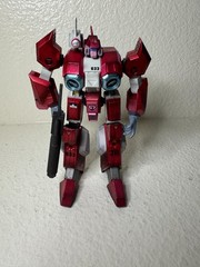 Robotech alpha fighter battloid/Rook Bartley type poseable metallic edition