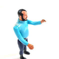 Vintage 1979 Flash Gordon Dr. Zarkov Mattel Action Figure 4″ KFS Hong Kong
